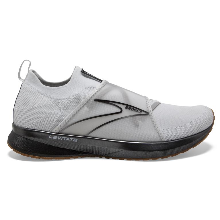 Brooks Levitate 4 Le - Mens Road Running Shoes - White/Black/Tan (17250RSHY)